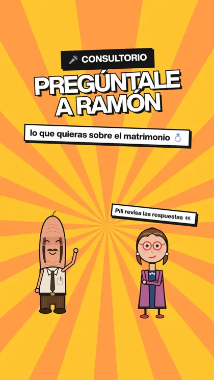 Story «Pregúntale a Ramón» con caja de preguntas